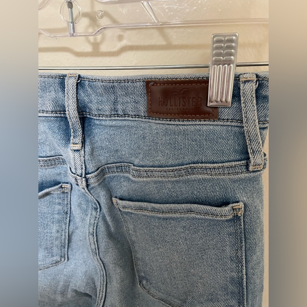 ✨Women’s Hollister Jeans Ultra Hi Rise Skinny Ankle Size 0R - Picture 9 of 9